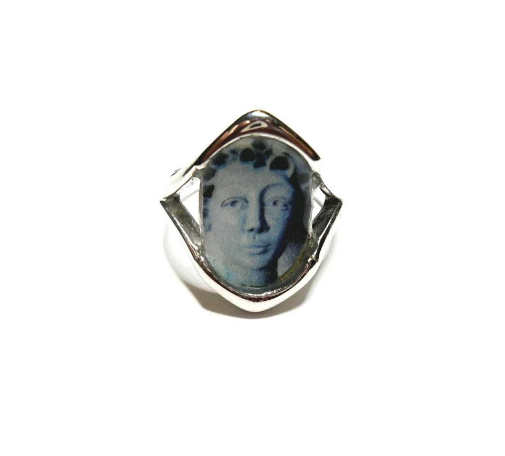 Stainless Steel Ring SSR1157 - Size 9
