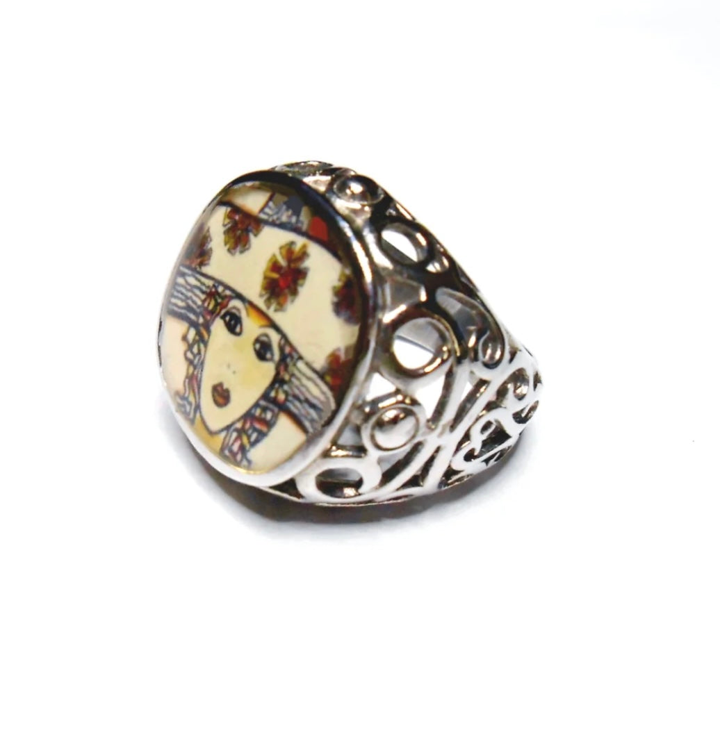 Stainless Steel Ring SSR1066 - Size 7