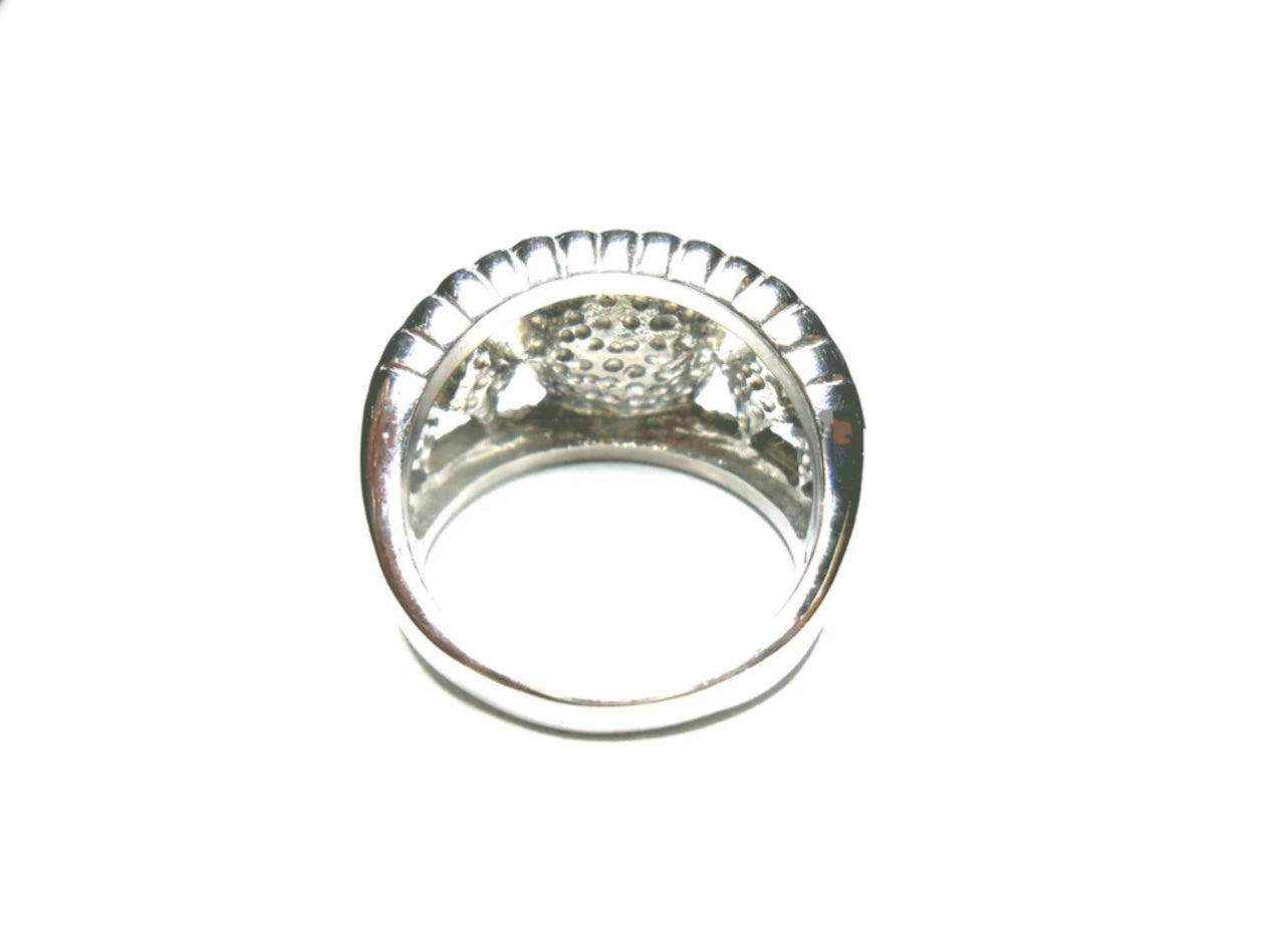Round Stainless Steel Ring SSR1070 - Size 8