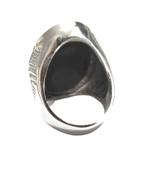 Stainless Steel Ring, Size 9 - 20mm X 30mm