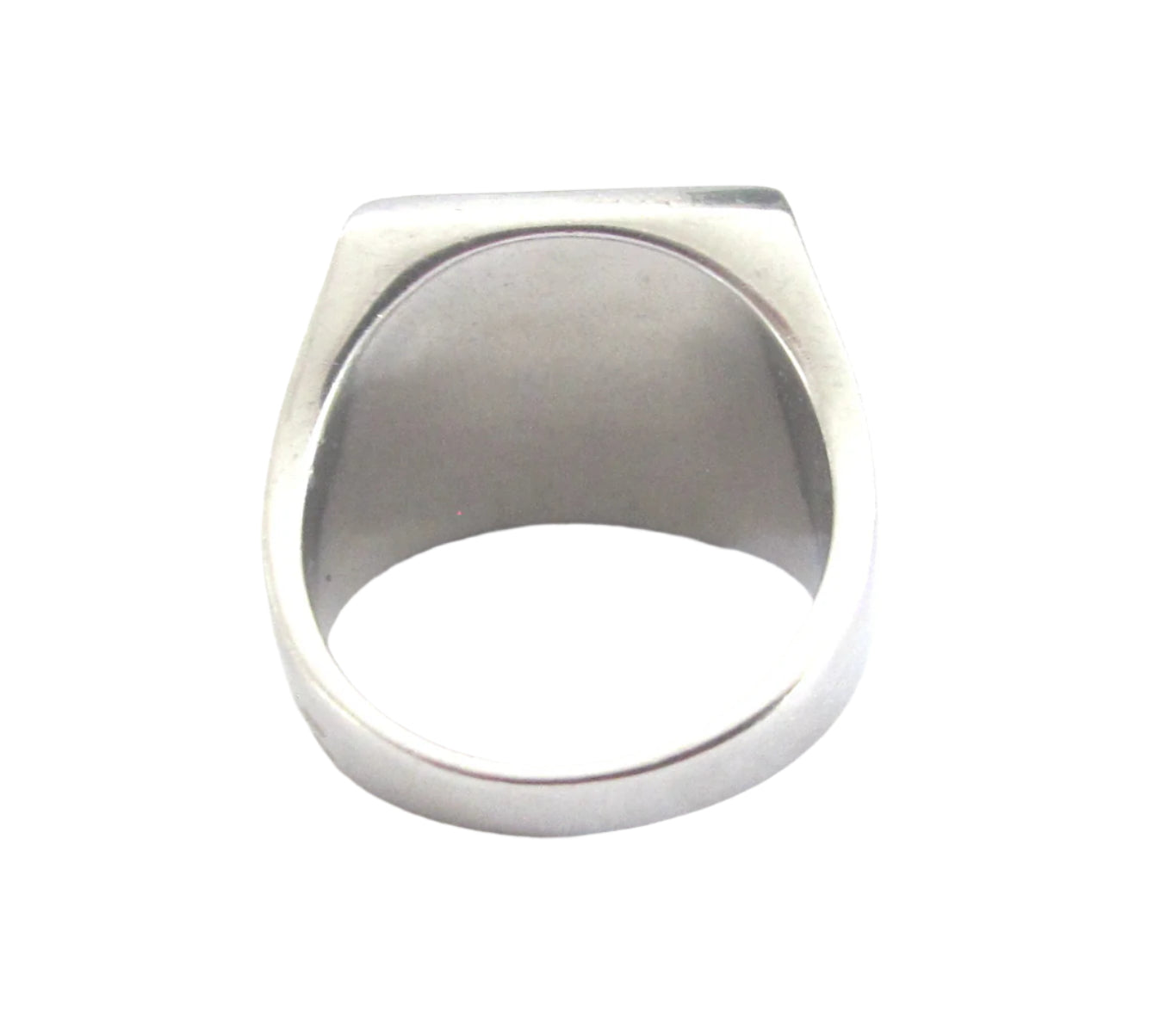 Stainless Steel Ring, Size 8 - 15mm X 15mm