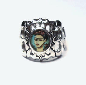 Stainless Steel Ring, Size 10, 6mm X 8mm